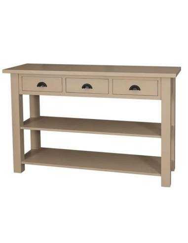 Consolle con cassetti legno colorato 145cm MS09