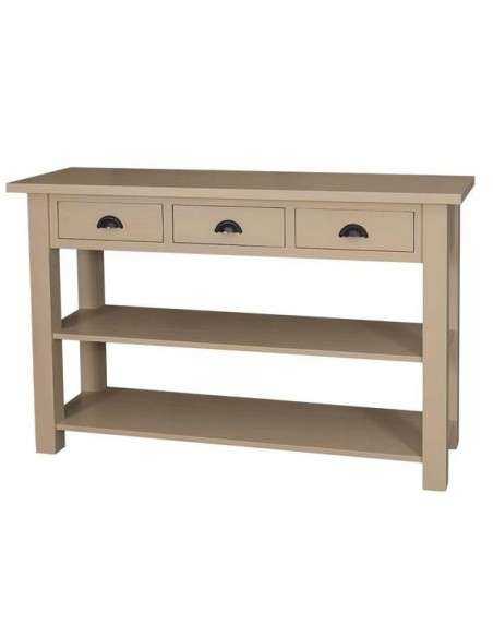 Consolle con cassetti legno colorato 145cm MS09