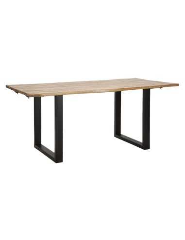 Tavolo Da Pranzo Edge All. Cm 180x90x77-lunghezza Totale 280 (legno Di Mango) - 1426720000