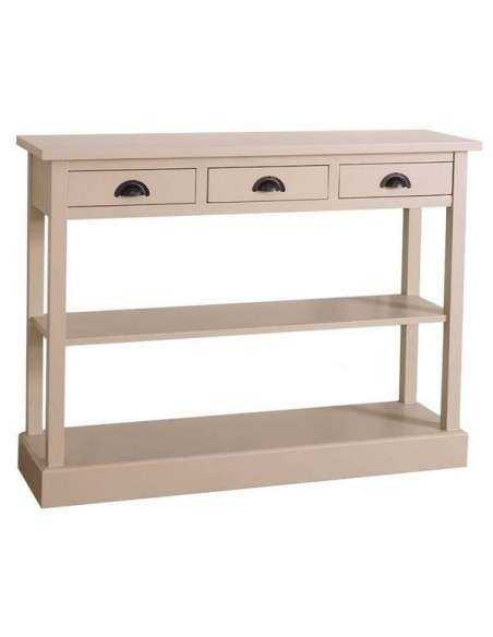 Consolle con cassetti legno colorato MS513