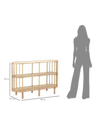Console Panama 3 Ripiani Cm 120x37,5x80 - 1426780000