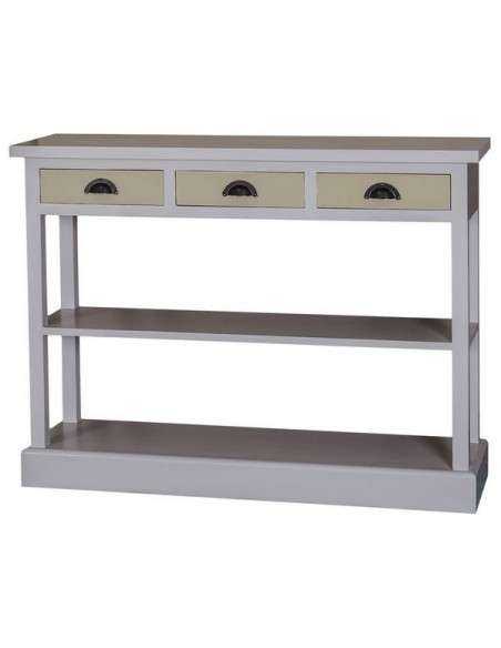 Consolle con cassetti legno colorato MS513