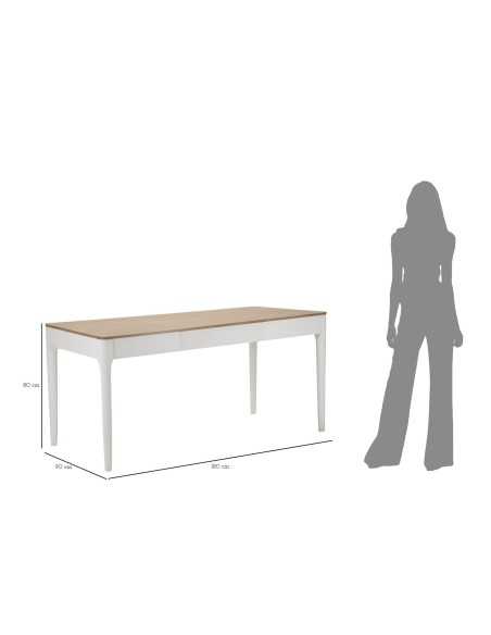 Tavolo Da Pranzo Matera Cm 180x90x80 - 1427480000