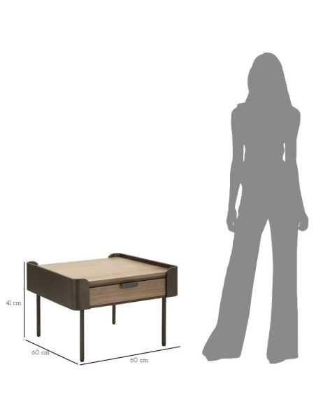 Tavolo Da Caffe' Toronto Cm 60x60x41 - 1427710000