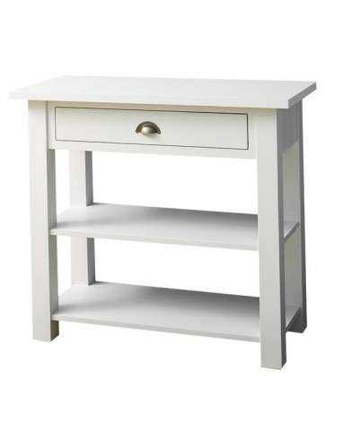 Consolle con cassetto legno colorato MS238