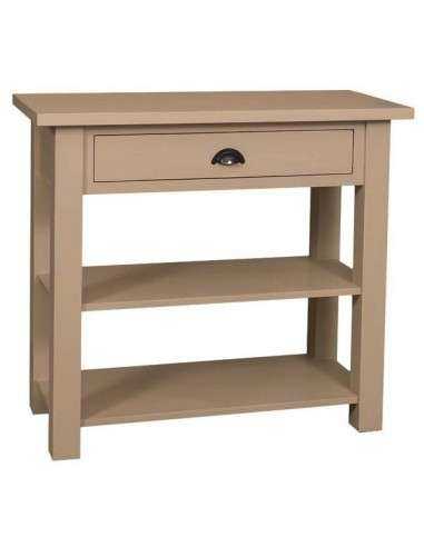 Consolle con cassetto legno colorato MS238