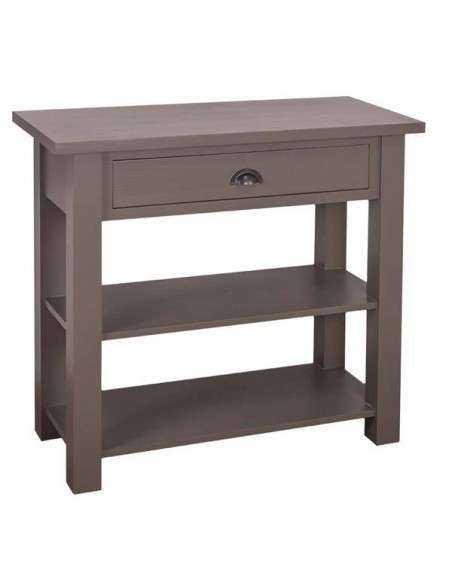 Consolle con cassetto legno colorato MS238