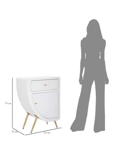 Comodino Alto Venus Cm 60x32x79 - 1428120000