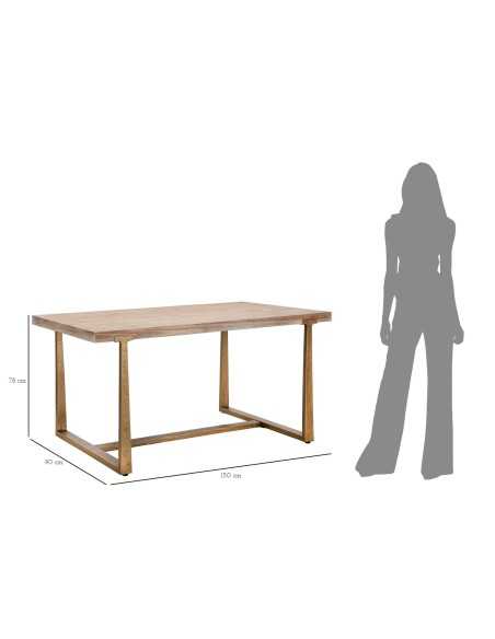 Tavolo Ankara Cm 150x90x78 - 14281400RS