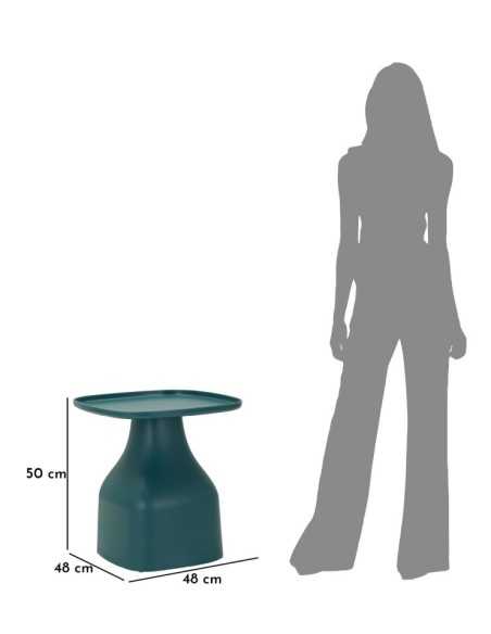 Tavolinetto Gea Blu Cm 48x48x50 - 14286500B1