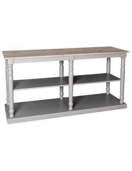 Consolle country gamba tonda colorta o rustica 180cm  MS074