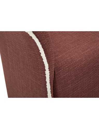 Poltrona Girevole Siena Bordeaux Cm 83,5x66x80 (seduta Altezza Cm 42) - 142866000B