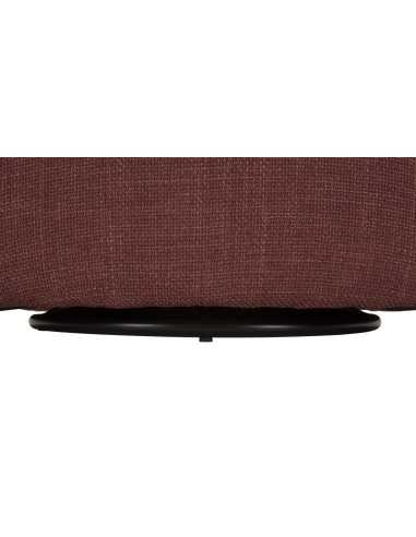 Poltrona Girevole Siena Bordeaux Cm 83,5x66x80 (seduta Altezza Cm 42) - 142866000B