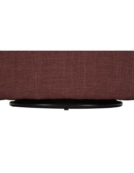Poltrona Girevole Siena Bordeaux Cm 83,5x66x80 (seduta Altezza Cm 42) - 142866000B