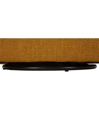 Poltrona Girevole Siena Senape Cm 83,5x66x80 (seduta Altezza Cm 42) - 142866000S