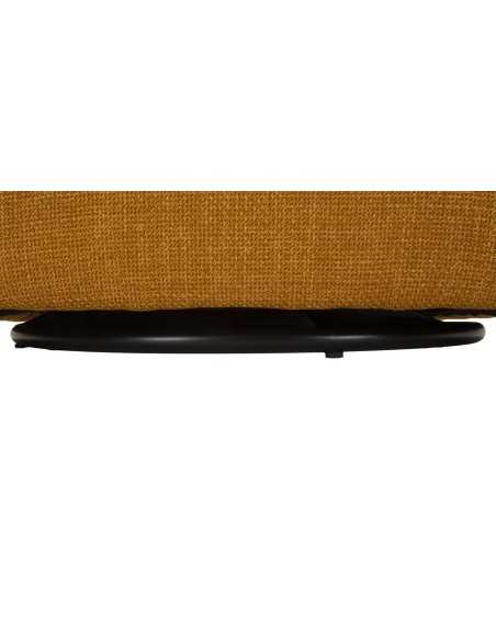 Poltrona Girevole Siena Senape Cm 83,5x66x80 (seduta Altezza Cm 42) - 142866000S