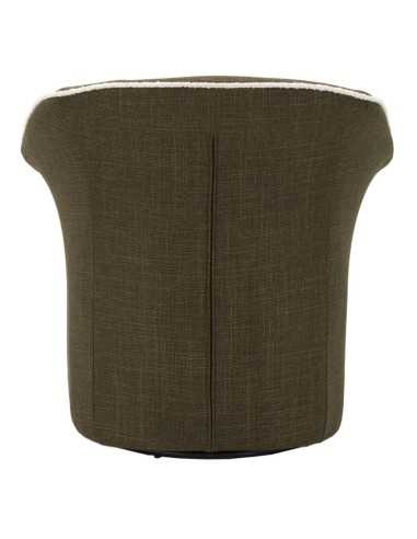 Poltrona Girevole Siena Verde Cm 83,5x66x80 (seduta Altezza Cm 42) - 142866000V