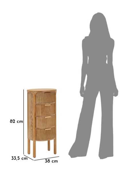 Cassettiera Goteborg Cm 38x33,5x82 - 1428980000