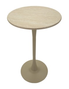 Tavolo Bar Alaska Crema Cm ø 60x106 - 142907000C 2