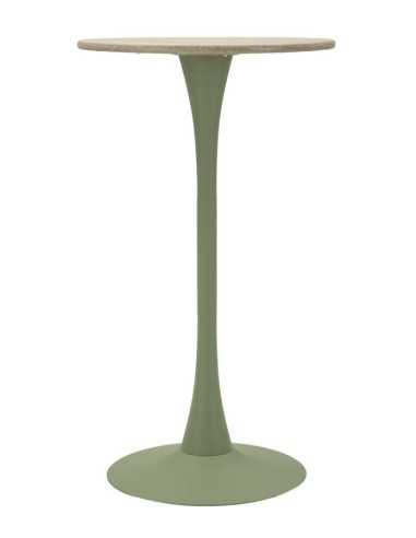 Tavolo Bar Alaska Verde Cm ø 60x106 - 142907000V