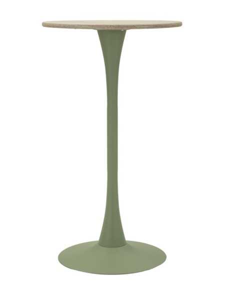 Tavolo Bar Alaska Verde Cm ø 60x106 - 142907000V