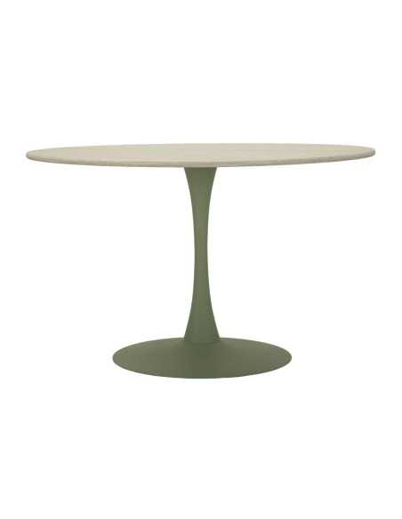 Tavolo Da Pranzo Stoccolma Verde Cm ø 120x76 - 142908000V