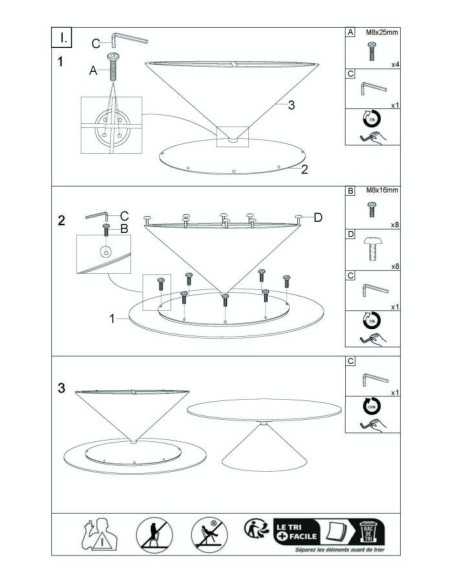 Tavolo Da Pranzo Space Cm 180x90x73 - 1429090000