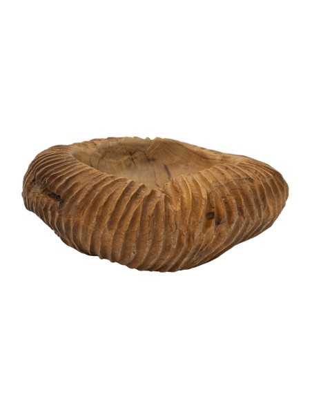 S/tasche Garit In Teak Riciclato Cm ø 32x11 (pezzi Unici - Non Rip. In Serie) - 1607510003