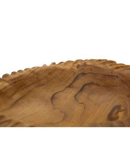 S/tasche Garit In Teak Riciclato Cm ø 32x11 (pezzi Unici - Non Rip. In Serie) - 1607510003