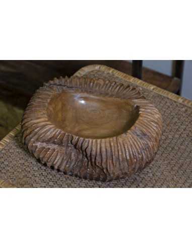 S/tasche Garit In Teak Riciclato Cm ø 32x11 (pezzi Unici - Non Rip. In Serie) - 1607510003