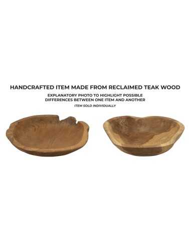 S/tasche Tipisan In Teak Ric. Cm 43x38x7 (pezzi Unici - Non Rip. In Serie) - 160752000B
