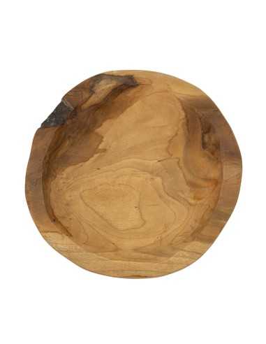 S/tasche Tipic In Teak Ric. Cm ø 25x5 (pezzi Unici - Non Rip. In Serie) - 1607530003