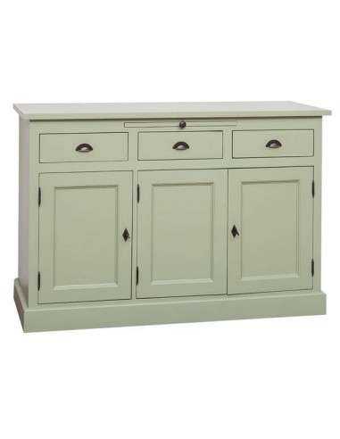 Credenza in legno colorata stile shabby chic, provenzale e country MS232B