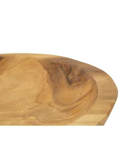S/tasche Tipic In Teak Ric. Cm ø 25x5 (pezzi Unici - Non Rip. In Serie) - 1607530003