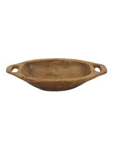 S/tasche Wan In Teak Riciclato Cm 37x26,5x7 (pezzi Unici - Non Rip. In Serie) - 1607570000