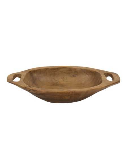 S/tasche Wan In Teak Riciclato Cm 37x26,5x7 (pezzi Unici - Non Rip. In Serie) - 1607570000