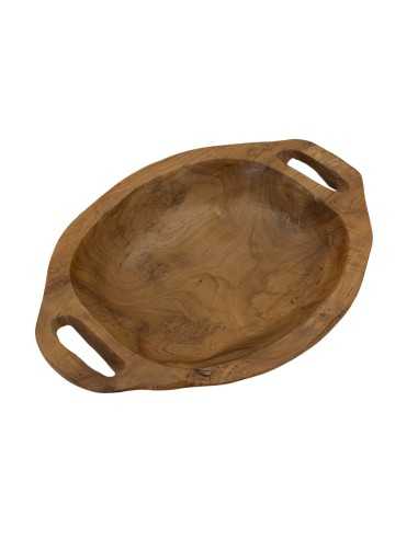 S/tasche Wan In Teak Riciclato Cm 37x26,5x7 (pezzi Unici - Non Rip. In Serie) - 1607570000