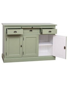 Credenza in legno colorata stile shabby chic, provenzale e country MS232B 2