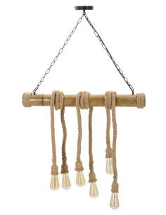 Lampadario Bamboo/rope Cm 80x15x120 - 1712250000