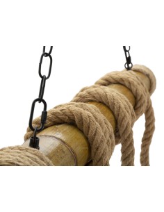 Lampadario Bamboo/rope Cm 80x15x120 - 1712250000 2