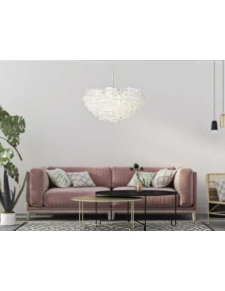 Lampadario Feather Cm ø 60x30 (altezza Con Filo Cm 110) - 1712770000
