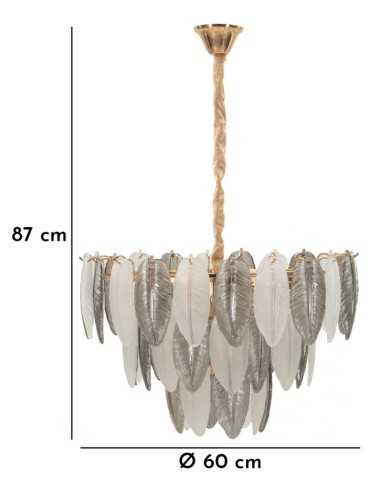 Lampadario Leafy Cm ø 60x40-87 - 171340000S
