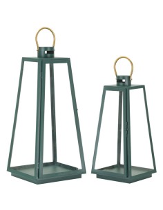 Lanterne Grent Set 2 Pz Cm ø 25x25x57-20x20x45 - 1790380000