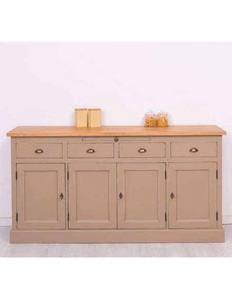 Credenza in legno colorata stile shabby chic, provenzale e country MS365B