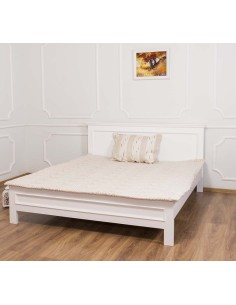 letto matrimoniale in legno colorato stile provenzale MS541-160200 2