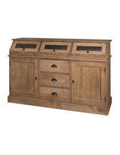 Credenza in legno colorata stile shabby chic, provenzale e country MS24B