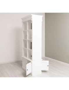 Libreria divisoria Directoire bifacciale con ante 220 cm MS791 2