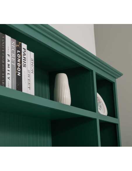 Libreria con spazio TV Directoire a due corpi 254 cm MS793BS