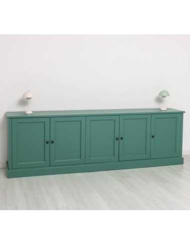 Mobile porta TV basso Directoire 5 ante 248 cm MS793B
