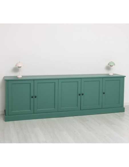 Mobile porta TV basso Directoire 5 ante 248 cm MS793B